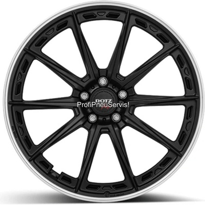 DOTZ SONOMA 8x19 5x114.3 ET45 matt black polished rim