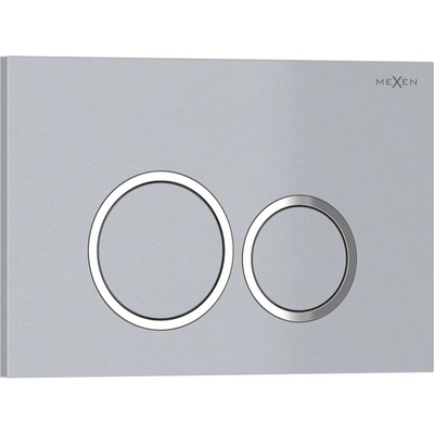 Mexen Tex 01 бутон за промиване, матов хром - 6101-04 (6101-04)