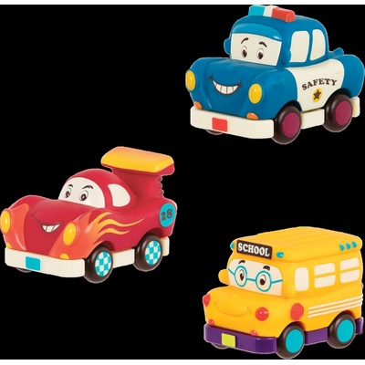B.toys Mini autíčka na setrvačník Mini Wheeee-ls! Školní bus
