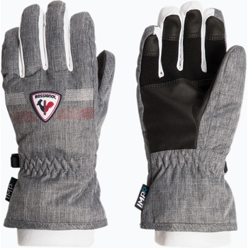 Rossignol Детски скиорски ръкавици Rossignol Jr Roc Impr G heather grey