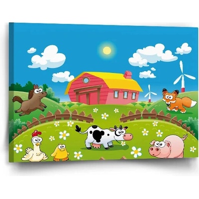 Sablio Obraz Farma - 90x60 cm