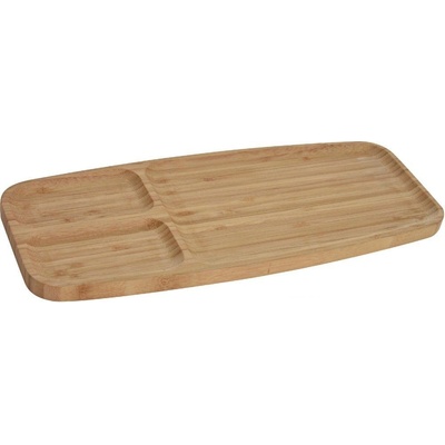 Koopman miska delená bambus 39x16 x 2 cm