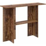 vidaXL Конзолна маса Старо дърво 100 x 30 x 75 см Инженерна дървесина (8001181)