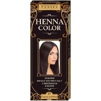 Venita Henna Color přírodní barva na vlasy 19 černá čokoláda 75 ml