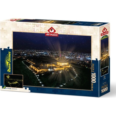 Art Puzzle - Puzzle Anıtkabir neon - 1 000 piese