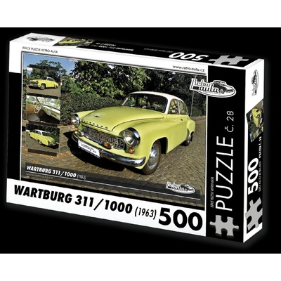 Retro-auta č. 28 Wartburg 311,1000 1963 500 dielov