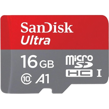 SanDisk microSDHC Ultra 16GB C10/A1/UHS-I SDSQUAR-016G-GN6IA/173470