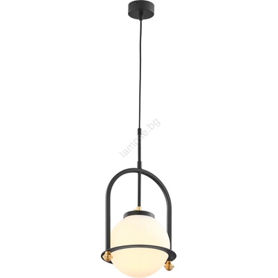 JUPITER 1912 - Люстра на кабел ROSSO 1xE27/15W/230V черна (10701912)