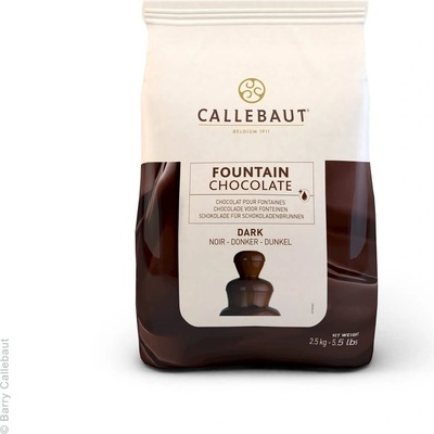Callebaut Hořká čokoláda do fontány 56,9% 2,5kg