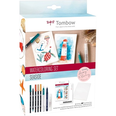 Tombow Маркери ABT Dual Brush комплект Seaside (11) (WCS-SEA)