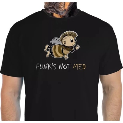 Vtipné tričko bastard Punk is not med