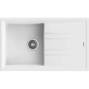 Teka Stone 50 B-TG БЯЛА М. 1021. БЯ, Гранитна мивка, обръщаема (М.1021.БЯ) Мивка за вграждане