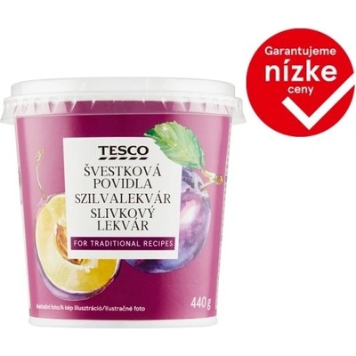 Tesco Slivkový lekvár 440 g
