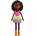 Mattel Mattel Polly Pocket - Лятна модна кукла с тъмен тен (HKV84) (85752)