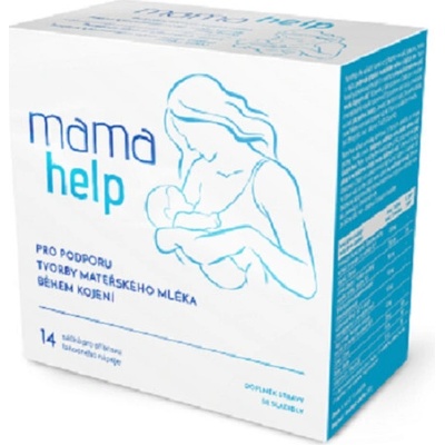Salutem Pharma MamaHelp podpora laktace 14 sáčků s čoko.příchutí