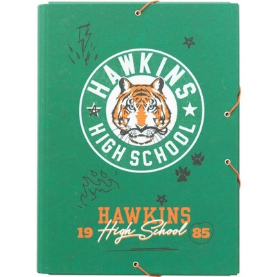 CurePink Stranger Things Střední škola Hawkins CSG0136