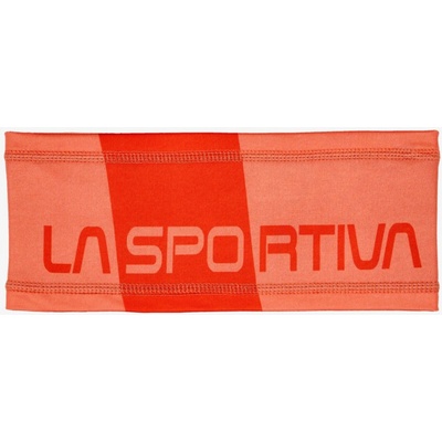 Čelenka La Sportiva Diagonal Headband - flamingo/cherry tomato