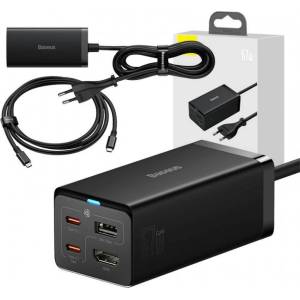 Baseus GaN5 Pro Wall charger 2xUSB-C + USB + HDMI, 67W