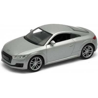 Welly Audi TT Coupe 2014 model stříbrné 1:34