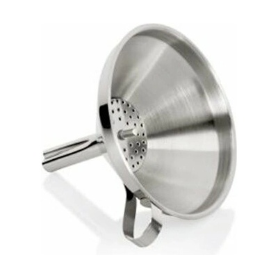 Lievik nerezový priemer 12 cm, strieborný 100014745