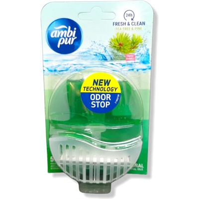 Ambi Pur ароматизатор за тоалетна чиния 55мл, Tea tree & Pine