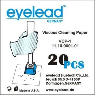 Eyelead VCP-1 Viscose Cleaning paper - sada 20 čistících papírů pro SCK-1