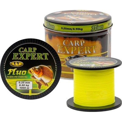 Carp Expert Fluo Žltý 1000 m 0,25 mm 8,9 kg