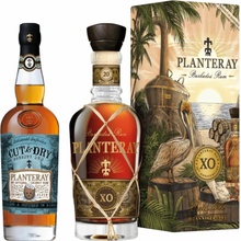 Planteray Cut & Dry 40% 0,7 l a Planteray XO 20th Anniversary 40% 0,7 l (set)