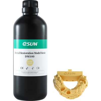 eSUN DM100 Dental Restoration Model Resin Orange Yellow - 1.000 g (DM100DentalResin-OY)