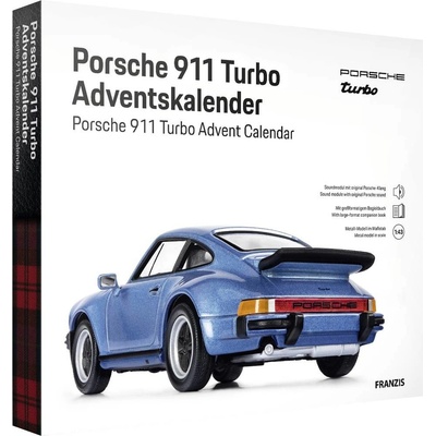 Franzis Verlag Porsche 911 Turbo stavebnice adventní kalendář Věkové kategorie od 14 let