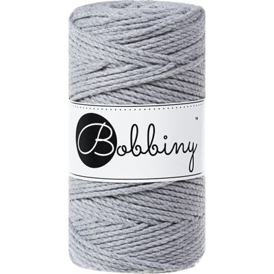 Bobbiny 3PLY Macramé Rope 3 mm 100 m Silver юта (TS-E021)