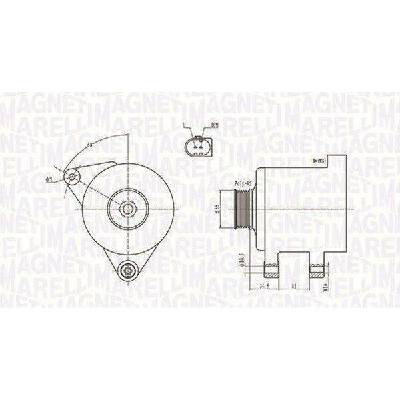 Generátor MAGNETI MARELLI 063731664010