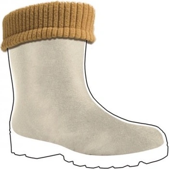 Demar Демар Затоплена стелка за обувка Young 2 Fur, бежова (D5466)