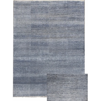 Diamond Carpets Diamond DC MCN Medium blue / silver