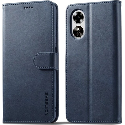 Púzdro IMEEKE Peňaženkové Oppo A17 modré