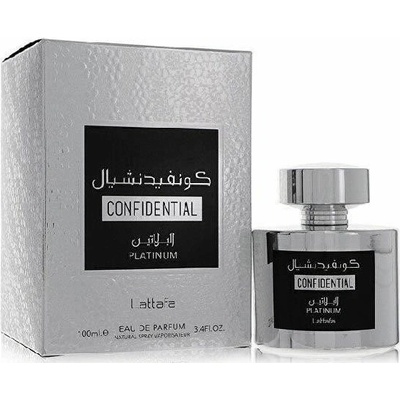 Lattafa Confidential Platinum parfumovaná voda pánska 100 ml