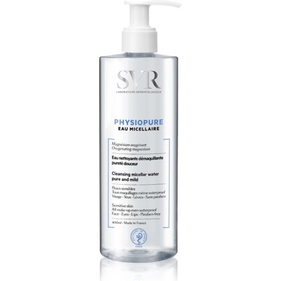 Laboratoires SVR Physiopure Eu Micellaire нежна почистваща мицеларна вода за зоната на лицето и очите 400ml