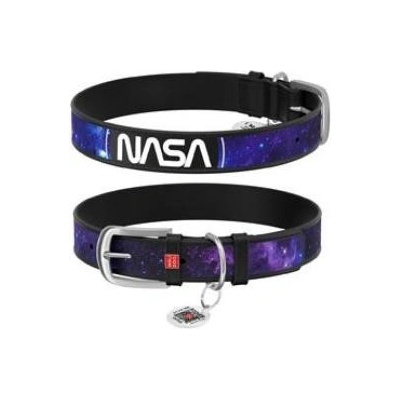 Rebel Dog Obojek kožený NASA21