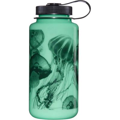 Nalgene Бутилка за вода Nalgene Trinkflasche WH Glow Sustain Water bottle - Glow Black Jellyfish - размер 1 l (533-1562-0311)