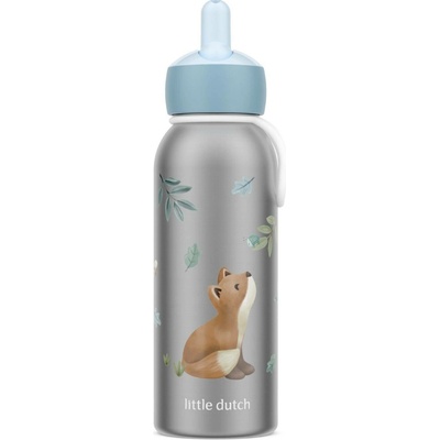 Mepal Dětská nerezová lahev 350 ml liška