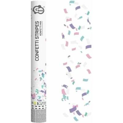 Godan Pneumatické konfety mix, pastelové tvary – 40 cm