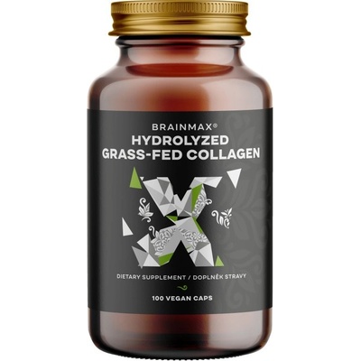 BrainMax Hydrolyzovaný GrassFed Collagen 600 mg 100 kapsúl