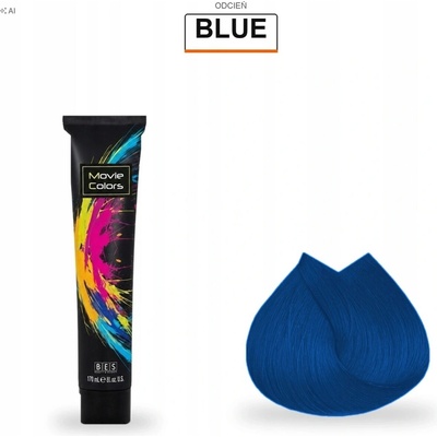 Bes Movie Colors bezoxidační barva Blue 250 ml