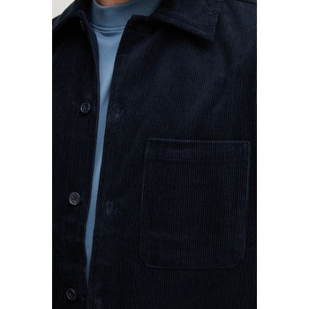 Samsøe Samsøe Джинсова риза Samsoe Samsoe в тъмносиньо със стандартна кройка с класическа яка M24400043 (M24400043)