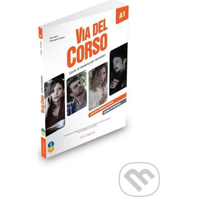 Via del Corso A1 Libro professore + 2 CD Audio + DVD - Marin Telis