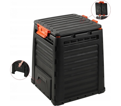 Keter Eco 320 L čierny