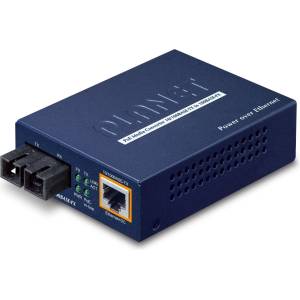 PLANET FTP-802S15 мрежов медиен конвертор 100 Мбит/с 1310 nm Единичен режим Син (FTP-802S15)