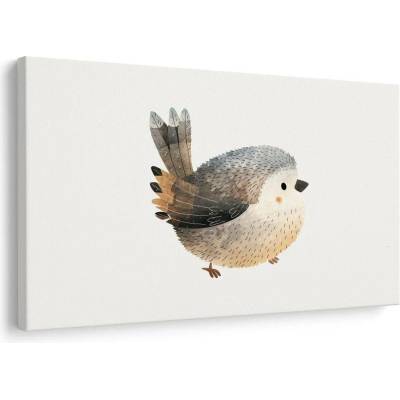 Obraz roztomilý ptáček na bílém - 30x20