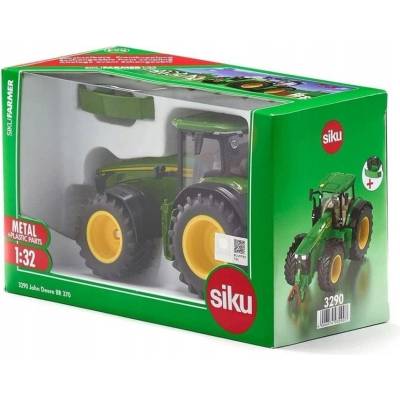 3290-SIKU TRAKTOR KOVOVÝ JOHN DEERE 8R370 MĚŘÍTKO 1:32