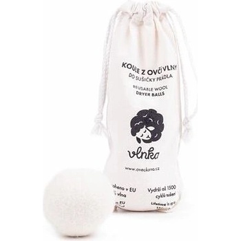 Vlnka guľa z ovčej vlny do sušičky bielizne 3 ks